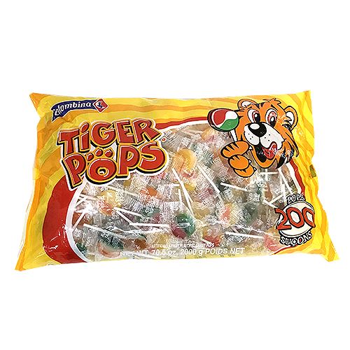 All City Candy Colombina Tiger Pops - Bag of 200 Lollipops & Suckers Colombina For fresh candy and great service, visit www.allcitycandy.com