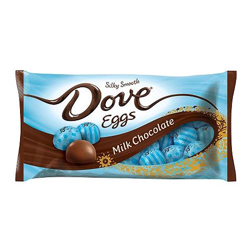 All City Candy Dove Milk Chocolate Eggs - 8.87-oz. Bag 1 Bag Easter Mars Chocolate For fresh candy and great service, visit www.allcitycandy.com