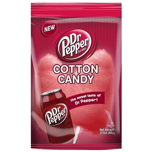 All City Candy Dr. Pepper Cotton Candy - 3.1-oz. Bag Cotton Candy Taste of Nature Inc. For fresh candy and great service, visit www.allcitycandy.com