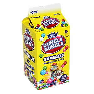 All City Candy Dubble Bubble Assorted Gumballs Machine Size Refills Gum/Bubble Gum Concord Confections (Tootsie) 12-oz. Carton For fresh candy and great service, visit www.allcitycandy.com