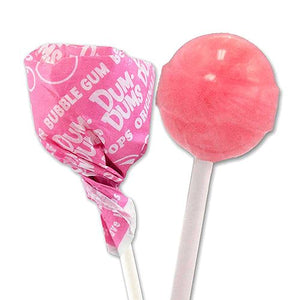 All City Candy Dum Dums Color Party Light Pink Bubble Gum Lollipops - Bag of 75 Lollipops & Suckers Spangler For fresh candy and great service, visit www.allcitycandy.com
