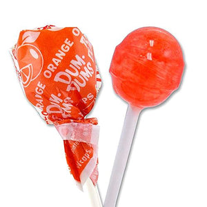 All City Candy Dum Dums Color Party Orange Lollipops - Bag of 75 Lollipops & Suckers Spangler For fresh candy and great service, visit www.allcitycandy.com