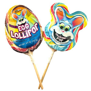 All City Candy Easter Lollybunny or Egg Lollipop 4.5 oz. Easter Bee International Candy 1 Piece For fresh candy and great service, visit www.allcitycandy.com