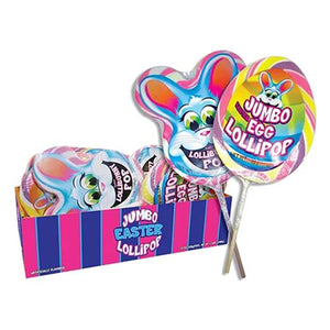 All City Candy Easter Lollybunny or Egg Lollipop 4.5 oz. Easter Bee International Candy Case of 12 For fresh candy and great service, visit www.allcitycandy.com