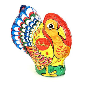 All City Candy Foiled Solid Milk Chocolate Turkey 1 oz. Thanksgiving Madelaine Chocolate Company 1 Piece For fresh candy and great service, visit www.allcitycandy.com
