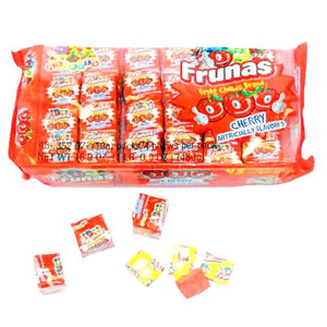 All City Candy Frunas Cherry Fruit Chews - Pack of 48 Chewy Albert's Candy For fresh candy and great service, visit www.allcitycandy.com