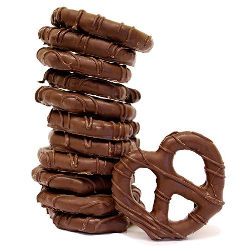 All City Candy Gourmet Dark Chocolate Covered Pretzel Twists Pretzalicious All City Candy Half Dozen For fresh candy and great service, visit www.allcitycandy.com