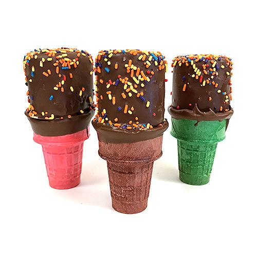 All City Candy Gourmet Milk Chocolate Covered Marshmallow Ice Cream Cone Pretzalicious All City Candy For fresh candy and great service, visit www.allcitycandy.com