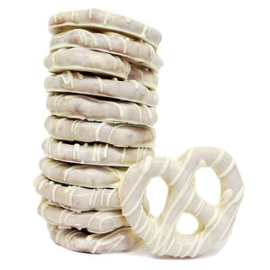 All City Candy Gourmet White Chocolate Covered Pretzel Twists Pretzalicious All City Candy Dozen For fresh candy and great service, visit www.allcitycandy.com