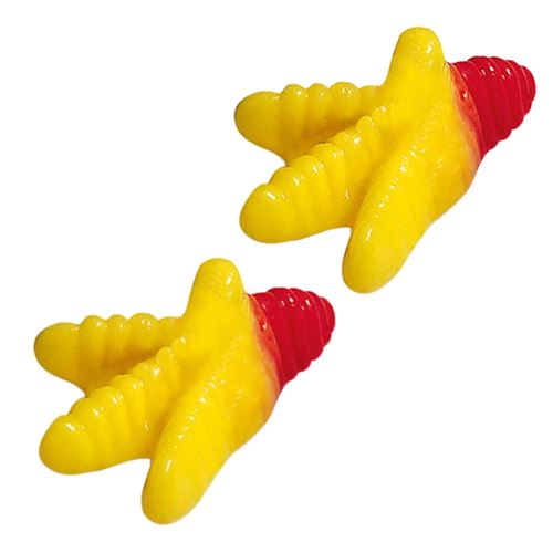 All City Candy Gummi Chicken Feet - 4.4 LB Bulk Bag Bulk Unwrapped Vidal Candies For fresh candy and great service, visit www.allcitycandy.com