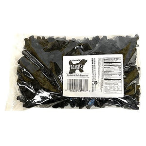 All City Candy Gustaf's Beagles Sweet & Soft Licorice - 2.2 LB Bulk Bag Bulk Unwrapped Gerrit J. Verburg Candy For fresh candy and great service, visit www.allcitycandy.com