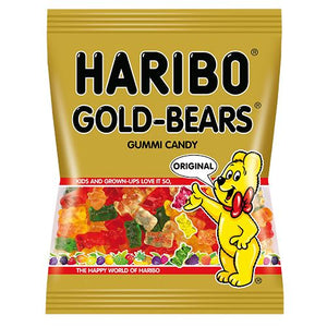 All City Candy Haribo Gold-Bears Gummi Candy Peg Bags Gummi Haribo Candy 5-oz. Bag For fresh candy and great service, visit www.allcitycandy.com