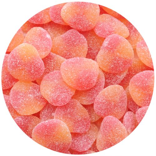 Haribo Peaches Gummi Candy - Bulk Bags