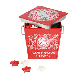 All City Candy Hello Kitty Lucky Stars Candy - 1.5-oz. Tin Novelty Boston America 1 Tin For fresh candy and great service, visit www.allcitycandy.com