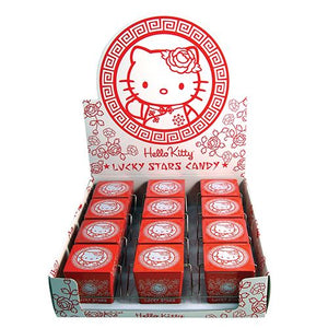 All City Candy Hello Kitty Lucky Stars Candy - 1.5-oz. Tin Novelty Boston America Case of 12 For fresh candy and great service, visit www.allcitycandy.com