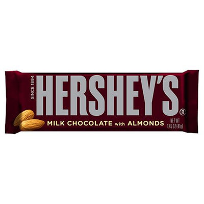 Hershey's Milk Chocolate with Almonds Candy Bar 1.45 oz. - All City Candy