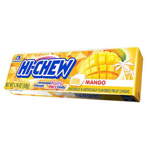 All City Candy Hi-Chew Mango Fruit Chews - 1.76-oz. Bar Chewy Morinaga & Company 1 Pack For fresh candy and great service, visit www.allcitycandy.com