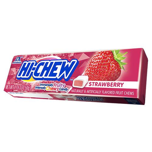 All City Candy Hi-Chew Strawberry Fruit Chews - 1.76-oz. Bar Chewy Morinaga & Company 1 Bar For fresh candy and great service, visit www.allcitycandy.com