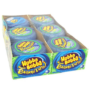 Hubba Bubba Bubble Tape Gum By Wrigley's Sour Blue Raspberry