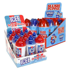All City Candy ICEE or Slush Puppie Spray Candy .85 fl. oz. Case of 12 Liquid & Spray Candy Koko's Confectionery & Novelty For fresh candy and great service, visit www.allcitycandy.com