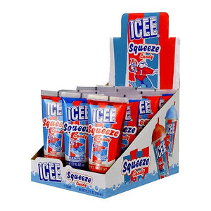 All City Candy ICEE or Slush Puppie Squeeze Candy - 2.1-oz. Tube Novelty Koko's Confectionery & Novelty Case of 12 For fresh candy and great service, visit www.allcitycandy.com