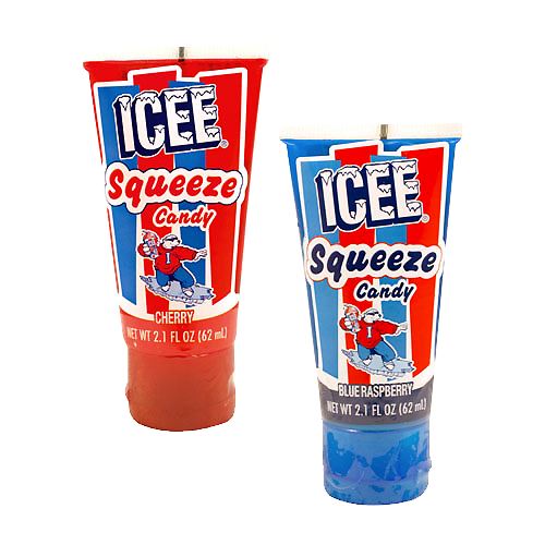 Icee Or Slush Puppie Squeeze Candy 21 Oz Tube All City Candy 5366