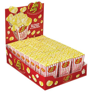 All City Candy Jelly Belly Buttered Popcorn Jelly Beans - 1.75-oz. Box Jelly Beans Jelly Belly Case of 24-1.75-oz. Boxes For fresh candy and great service, visit www.allcitycandy.com