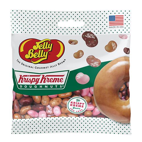 All City Candy Jelly Belly Krispy Kreme Doughnuts Jelly Beans - 2.8-oz. Bag Jelly Beans Jelly Belly For fresh candy and great service, visit www.allcitycandy.com