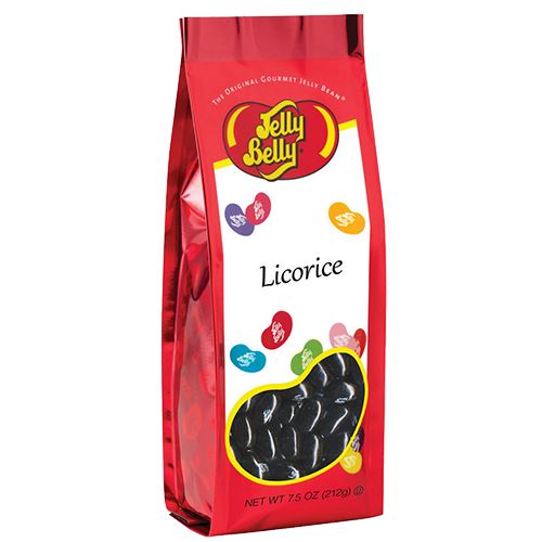 All City Candy Jelly Belly Licorice Jelly Beans - 7.5-oz. Gift Bag Jelly Beans Jelly Belly For fresh candy and great service, visit www.allcitycandy.com