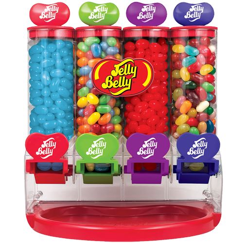 All City Candy Jelly Belly My Favorites Jelly Bean Machine Dispenser Novelty Jelly Belly For fresh candy and great service, visit www.allcitycandy.com