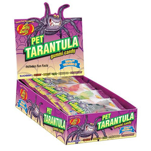 All City Candy Jelly Belly Pet Tarantula Gummi Candy 1.5 oz. Novelty Jelly Belly Case of 24 For fresh candy and great service, visit www.allcitycandy.com