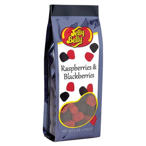 All City Candy Jelly Belly Raspberries & Blackberries Jelly Candy Gummi Jelly Belly 6-oz. Gift Bag For fresh candy and great service, visit www.allcitycandy.com