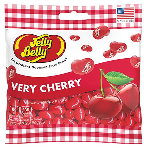 All City Candy Jelly Belly Very Cherry Jelly Beans - 3.5-oz. Bag Jelly Beans Jelly Belly For fresh candy and great service, visit www.allcitycandy.com