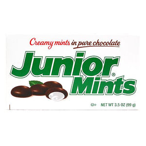 All City Candy Junior Mints - 3.5-oz. Theater Box Theater Boxes Tootsie Roll Industries 1 Box For fresh candy and great service, visit www.allcitycandy.com