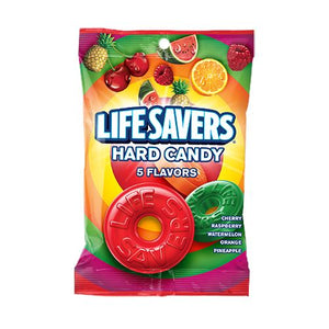 All City Candy Life Savers Hard Candy 5 Flavors Hard Wrigley 6.25-oz. Bag For fresh candy and great service, visit www.allcitycandy.com