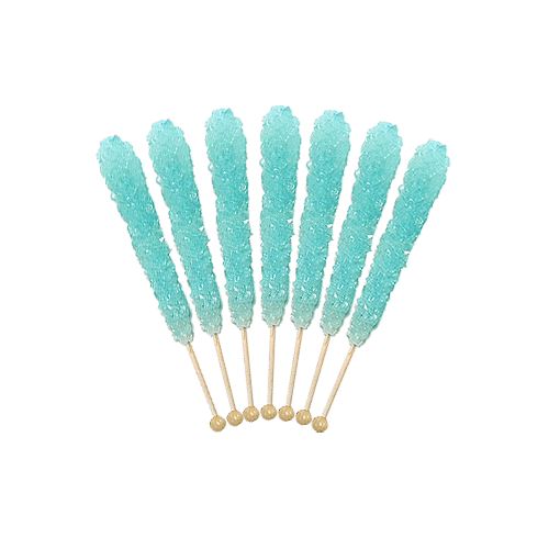Light Blue Cotton Candy Rock Candy Strings - 5lbs