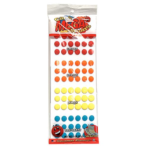 Large Candy Buttons Mega Candy Buttons - All City Candy