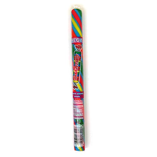 All City Candy Mega Smarties Hard Candy Sticks 3.5 oz. Christmas Spangler 1 Stick For fresh candy and great service, visit www.allcitycandy.com