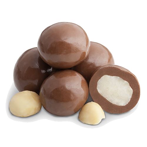 All City Candy Milk Chocolate Macadamia Nuts - 3 LB Bulk Bag Albanese Confectionery Default Title For fresh candy and great service, visit www.allcitycandy.com