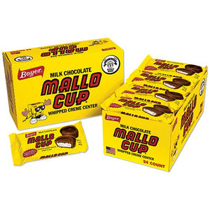 All City Candy Milk Chocolate Mallo Cup - 1.5-oz. 2 Pack Candy Bars Boyer Candy Company Case of 24 For fresh candy and great service, visit www.allcitycandy.com