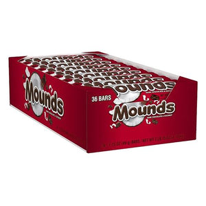 All City Candy Mounds Dark Chocolate & Coconut Candy Bar 1.75 oz. Candy Bars Hershey's Case of 36 For fresh candy and great service, visit www.allcitycandy.com