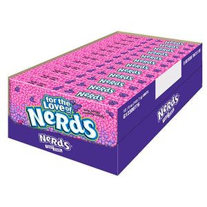 All City Candy Nerds Grape and Strawberry Candy - 5-oz. Theater Box Theater Boxes Nestle 1 Case For fresh candy and great service, visit www.allcitycandy.com