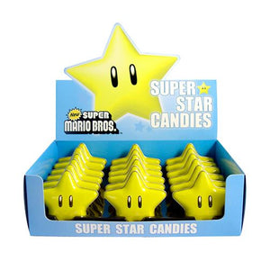 All City Candy Nintendo Super Star Candies - .6-oz. Tin Novelty Boston America Case of 18 For fresh candy and great service, visit www.allcitycandy.com