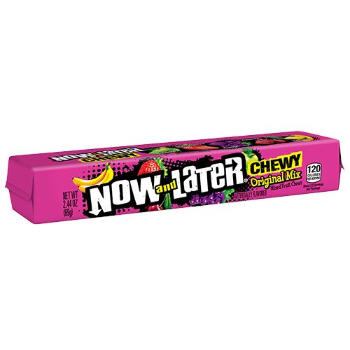 Now and Later Chewy Original Mix Mixed Fruit Chews - 2.44-oz. Bar
