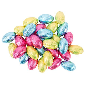 All City Candy Palmer Assorted Color Foiled Chocolate Eggs - 3 LB Bulk Bag Easter R.M. Palmer Company For fresh candy and great service, visit www.allcitycandy.com