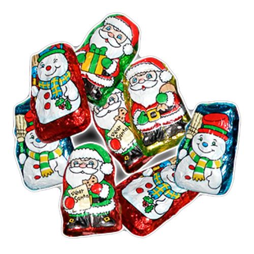 All City Candy Palmer Chocolate Flavored Santa's Helpers - 3 LB Bulk Bag Christmas R.M. Palmer Company For fresh candy and great service, visit www.allcitycandy.com