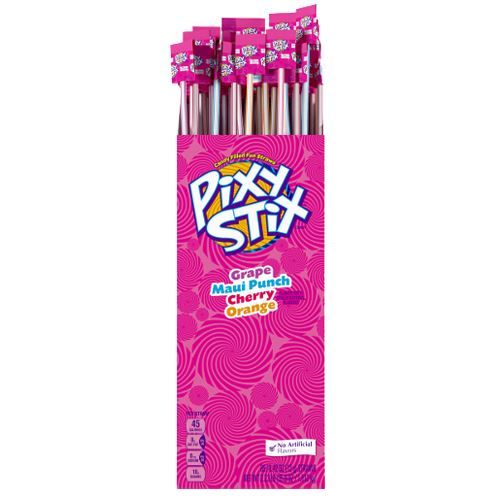 All City Candy Pixy Stix Candy .42 oz Straw - Case of 85 Powdered Candy Nestle Default Title For fresh candy and great service, visit www.allcitycandy.com