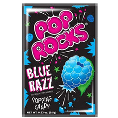 Pop Rocks Blue Razz Popping Candy - .33-oz. Package - All