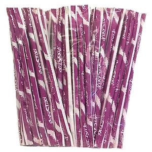 All City Candy Purple Pixy Stix Candy Powder 6" Straws - 100 Piece Package Powdered Candy Nestle For fresh candy and great service, visit www.allcitycandy.com