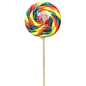 All City Candy Rainbow Whirly Pops Lollipops & Suckers Adams & Brooks 5.25-inch For fresh candy and great service, visit www.allcitycandy.com